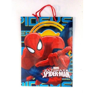 Saco Papel 33x24x13,5 Médio Spider Man