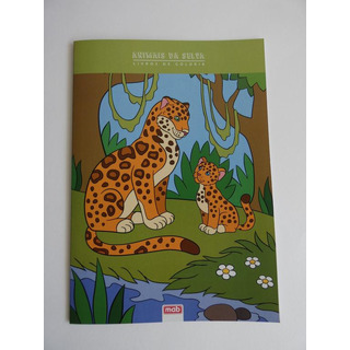 Book for Painting Jungle Animals MABLP24