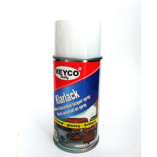 Glossy Spray Varnish 300ml Meyco