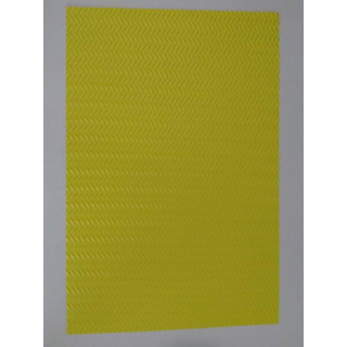 EVA Sheet 60x40cm Yellow Waves 3mm