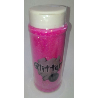 Bottle c/ 95grs Glitter Rosa Esc. 9-10136