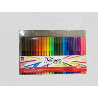 Lápis de feltro c/ 25 cores grafix