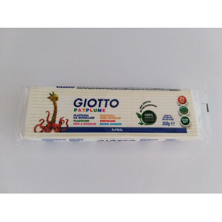 Plasticina Giotto Patplu Branco 350gr