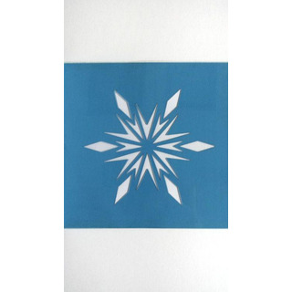 Stencil Jewel 10x10cm SnowFlakes JA025