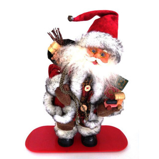 Santa Claus 35cm with Battery Sound 68-AB248