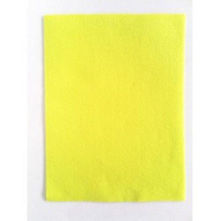 Folha Feltro Amarelo Limão 22x30cm