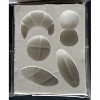 Molde Silicone 5 Pães MDP005