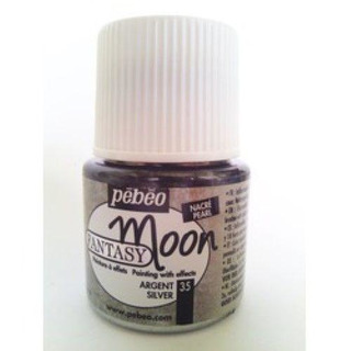 Tinta Fantasy Moon Prata-35-45ml Pebeo