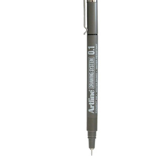 Caneta Desenho Verm. Drawing System 0,1mm EK23146