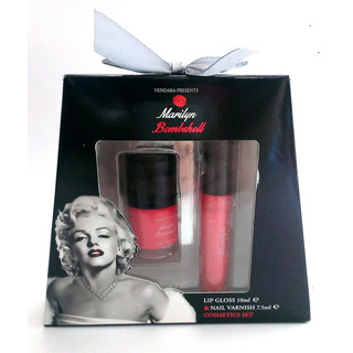 Set Cosmet Duo Verniz Lip Gloss Marilyn