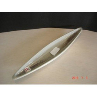 Prato Canoa Zen Cinz Marmo 1394 Médio