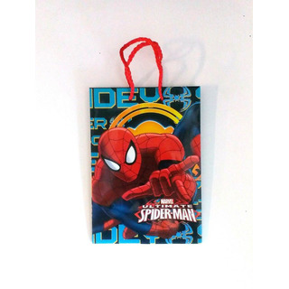 Saco Papel 23x16x9cm Spider Man