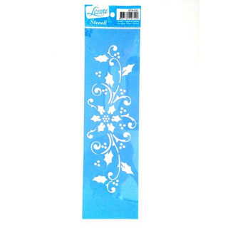 Stencil 8.4x28.6cm Christmas Bar STN-032