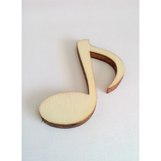 Nota Musical 1 Nota 4cm MDF 9811L