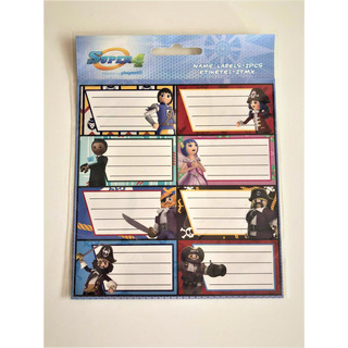 Playmobil Super Quatro Etiq.Identificativa -2 Folhas 775-22246