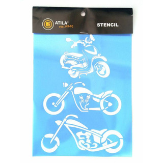 Stencil Bicicletas Bintage 15x20cm 80387