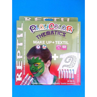 Conj Tshirt Guache Text Make-Up 6-10Anos