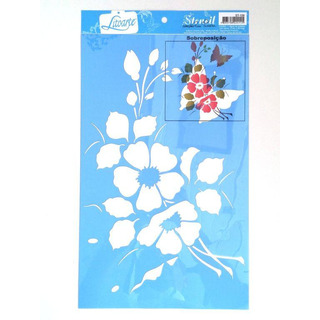 Stencil 21x34,4cmSobreposiçãoBorbolST109