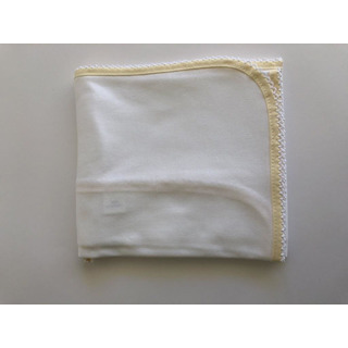 Fralda Branca c/ Piqué Beje 1000