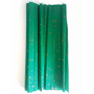 Roll Pap Crepe Green with 0.5x2.50m