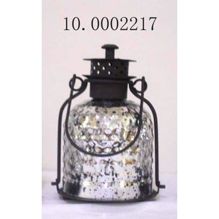 Silver Christmas Decorative Lantern 10-2217