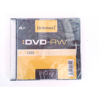 DVD-RW 4,7GB/ 120M 4X Intenso Cx SLIM