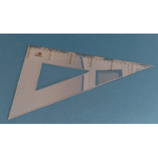 Esquadro Triang. Plast 60º,30cm 20435