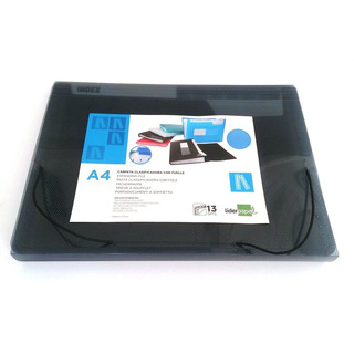 Pasta Classif. c/ Fole 13 Div Preta 20956