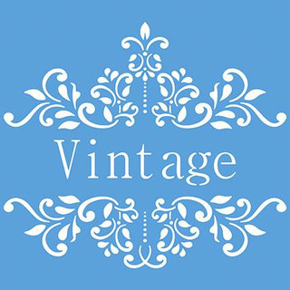 Stencil 20x20cm Flores Vintage STXX-011