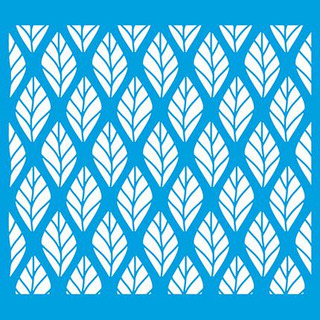 Stencil 20x20cm Folhas STXX-071