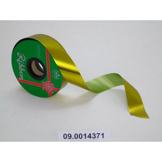 Fita Papel Verde Metálico 3,3cm Larg. 09-14371