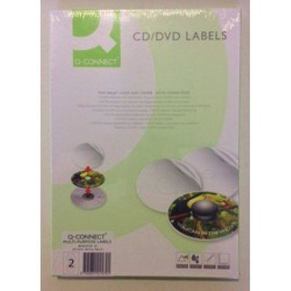 Etiquetas Brancas pª CDS cx 25 Con 117mm