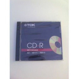 CD-R TDK 700/ 80-52X