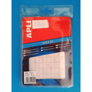 Etiq.8x12mm-1857-Br.c/ 3960-Apli