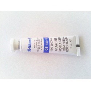 Tube 10Ml White Gouache 04 Pelikan