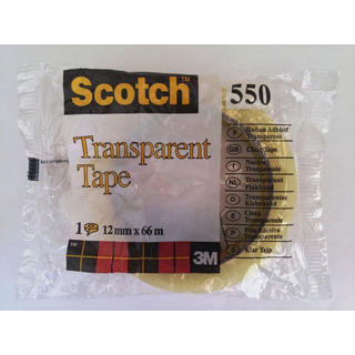 Tape 12x66 Transp Ref 550 Scotch 20426