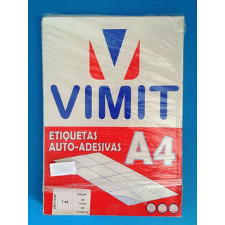 Etiqueta Vimit 210x297-10231 c/ 100
