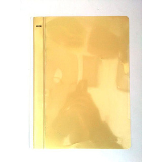 Capa Plást Amarelo c/ Fecho  LEITZ 4191