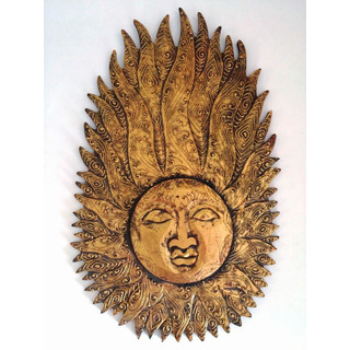 Peça  Madeira Rei Sol Oval Cobre A460A