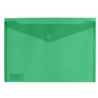 Bolsa Envel A4 Verde Plast Transp/ Velcro