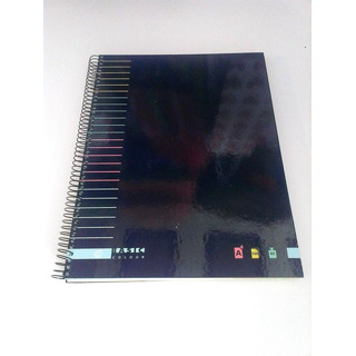 Caderno A4 c/ Esp.Paut-120fls-80grCores