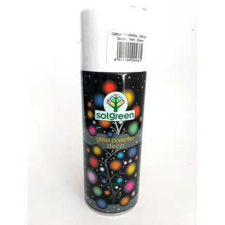 Spray Solg Green Glitter 400ml 09-8078