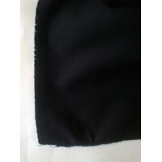 Black Twill Fabric 1.6m Home