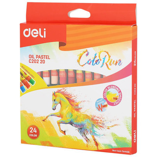 Pastel Oleo DELI Emb.c/ 24 Colors 86481-Ref C20220