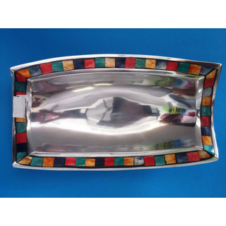 Rect Tray Decorated Tin 50731/ 39