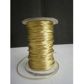 Fio Roliço Dourado 1,5mm/ metro ref 801