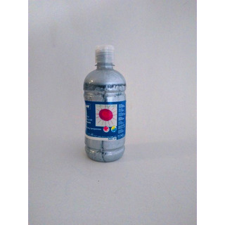 Tinta Tempera/ Agua 500ml Prata Milan