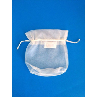 Saco Organza Pérola 10x14 c/ Fita