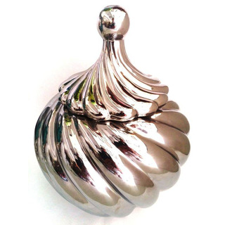 Pote 24cm Prateado Ondulado M556B