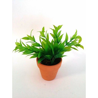 Mini Vaso c/ Planta Artificial 6332/ 6318